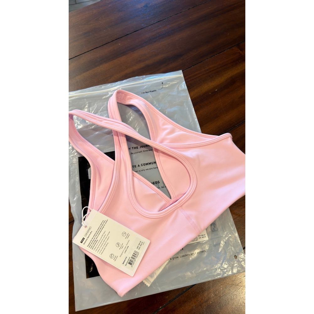 LSKD Stamina Sports Bra Marshmallow Pink Women's Small NEW NWT - Picture 15 of 16